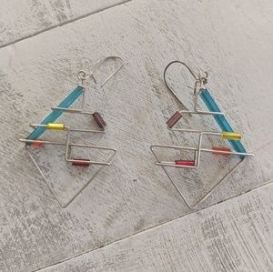 Geometric earrings